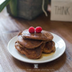Run Fast Eat Slow Teff Pumpkin Craisin Pancakes
